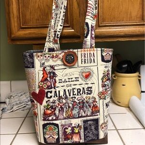 "DAY OF THE DEAD" Día De Los Muertos Handmade bag